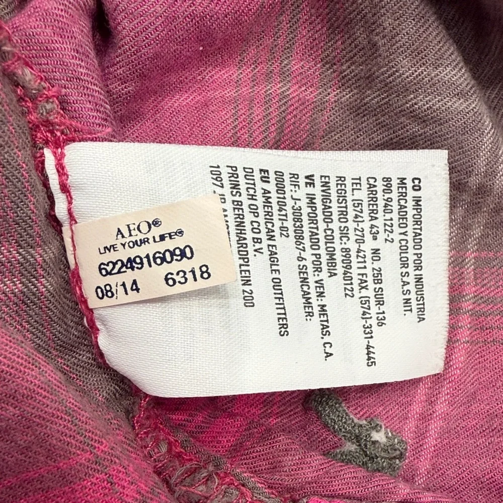 AEO Women's‎ Vintage Boyfriend Button Down Shirt